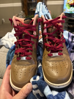 Nike Air Force 1 '07 High Ale Brown Red Mens Size 8