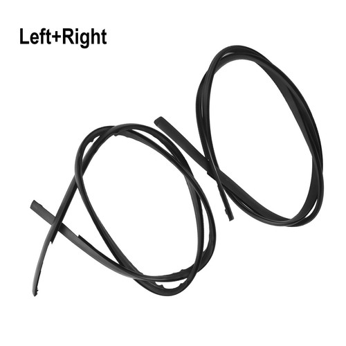 Practical Drip Moulding Rubber 2PCS/Set Accessories Car Interior Accessories - Picture 3 of 12