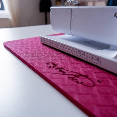 Sewing Mat - Sewing Machine Mat Reduces Vibrations, Movement & Slipping, Perf...