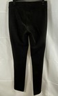 Andrew Marc Women's Black Stretch Slim Pintuck Center Seam Leggings Pants Sz S — photo 2