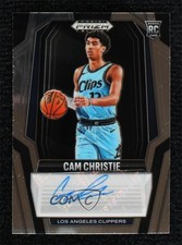 2024-25 Panini Prizm Black Rookie Signatures Cam Christie #RS-CAM Auto 10yl