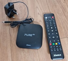 Xsarius PURE 4K Android IPTV Box – 4K UHD, HEVC, WiFi With Remote & HDMI Cable