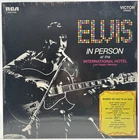 New / Sealed ELVIS PRESLEY "Elvis In Person At The International Hotel" LP 1976