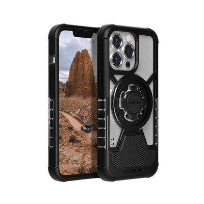 ROKFORM CRYSTAL iPhone 13 Pro Phone Case Ultra Protection Easy-Press Buttons