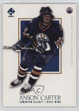 2002-03 Pacific Private Stock Reserve Blue 442/250 Anson Carter #38 0nr3