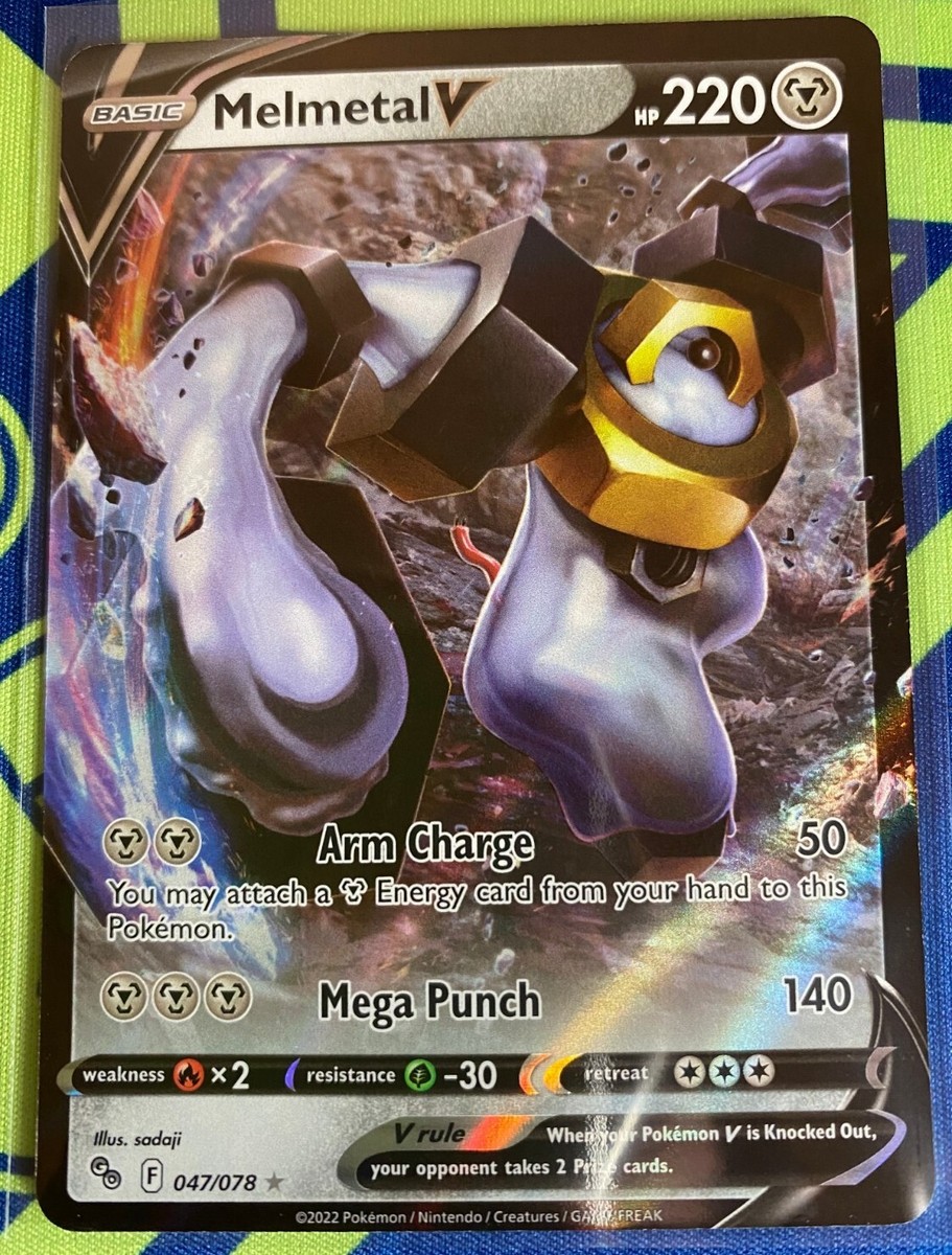 Pokmon TCG Melmetal V Pokemon GO 047/078 Holo Ultra Rare