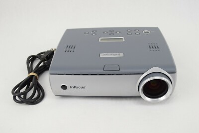InFocus LP600 Home Office Theater Grey Projector 36 Hours