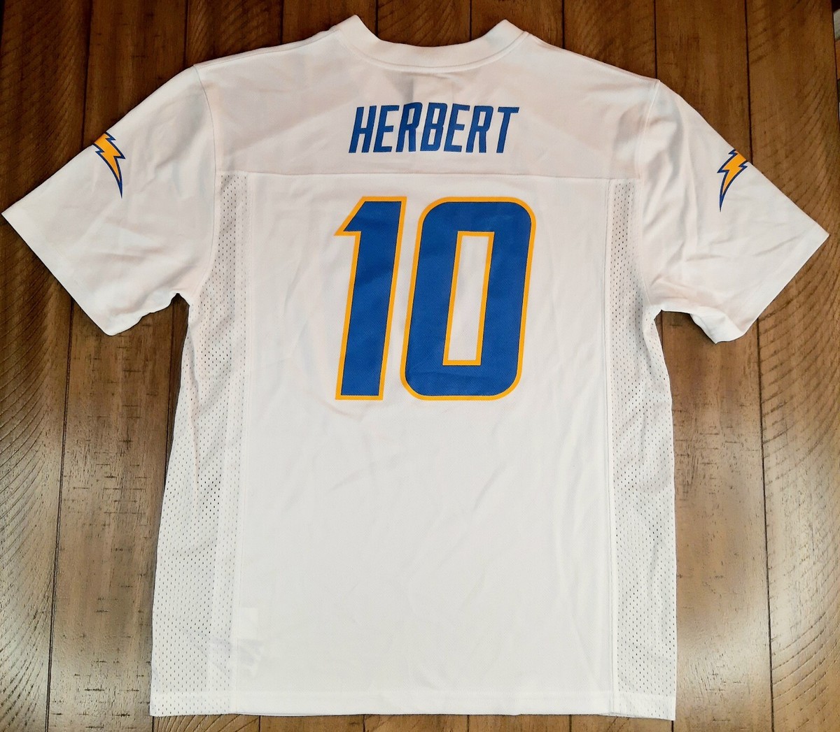 Herbert Chargers Herbert Jersey White Chargers White Jersey NFL