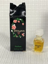 Pavlova by Payot Original Version For Women .06 oz Parfum Splash Mini Rare