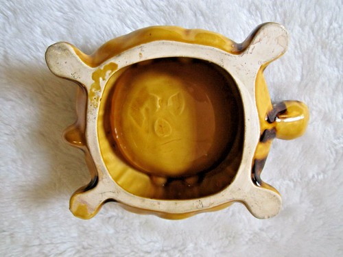 VINTAGE TURTLE ASHTRAY "ALABAMA HEART OF DIXIE" CERAMIC - Picture 10 of 10
