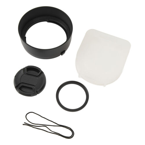 ES 65B 43mm Camera Lens Hood With UV HD Filter Lens Cap For RF50mm F1.8 STM 2BB - Picture 1 of 12