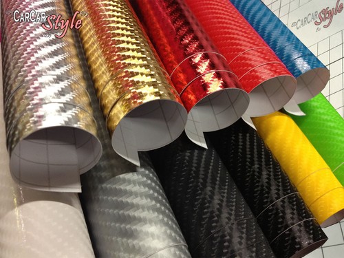 4D GLOSS【AIR Free Carbon Fibre Vinyl】Wrap Textured for car & home (real look) - Picture 13 of 29