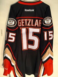 Reebok-Premier-NHL-Jersey-Anaheim-Ducks-Ryan-Getzlaf-Black-sz-S