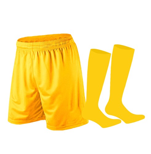 Mens Football Shorts and Socks Running Gym Sport Breathable Fitness PE XS - 2XL - Picture 10 of 12