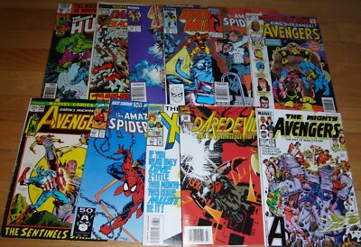(11) BRONZE MARVEL ASSORTED COMICS VG OR BETTER  ALL PICTURED HERE   #6
