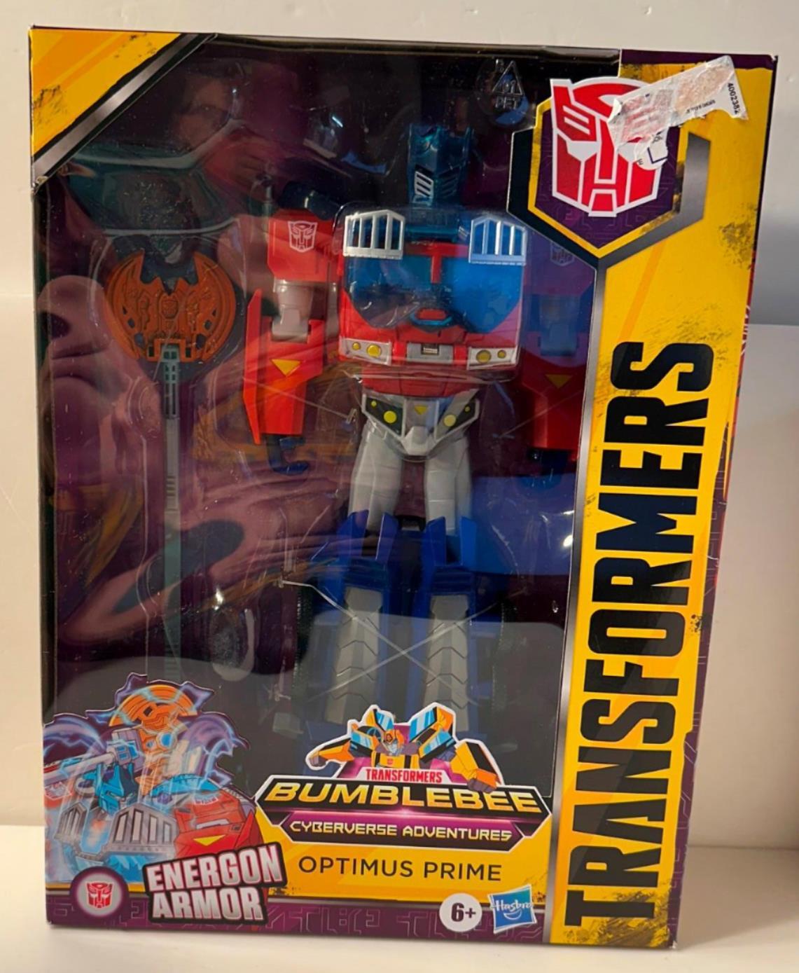 Hasbro Transformers Optimus Prime Bumblebee Energon Armor E7112 New Sealed in Box