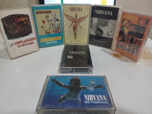 Nirvana Orig Cassette tape INDIA Indian version Collector Auction RARE !! - Picture 2 of 4