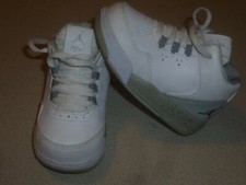 NIKE AIR JORDAN FLIGHT ORIGIN 2 SHOES 705162-100 5C TODDLER KID WHITE GREY >>