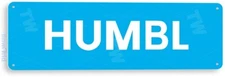 Humbl Pay Sign Accepted Here Cryptocurrency Sign Crypto Sign Metal Tin Sign D089