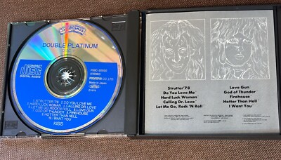 KISS Double Platinum JAPAN 2CD P58C-20020~21 BURRNIN KISS Double Platinum JAPAN 2CD P58C-20020~21 BURRNIN