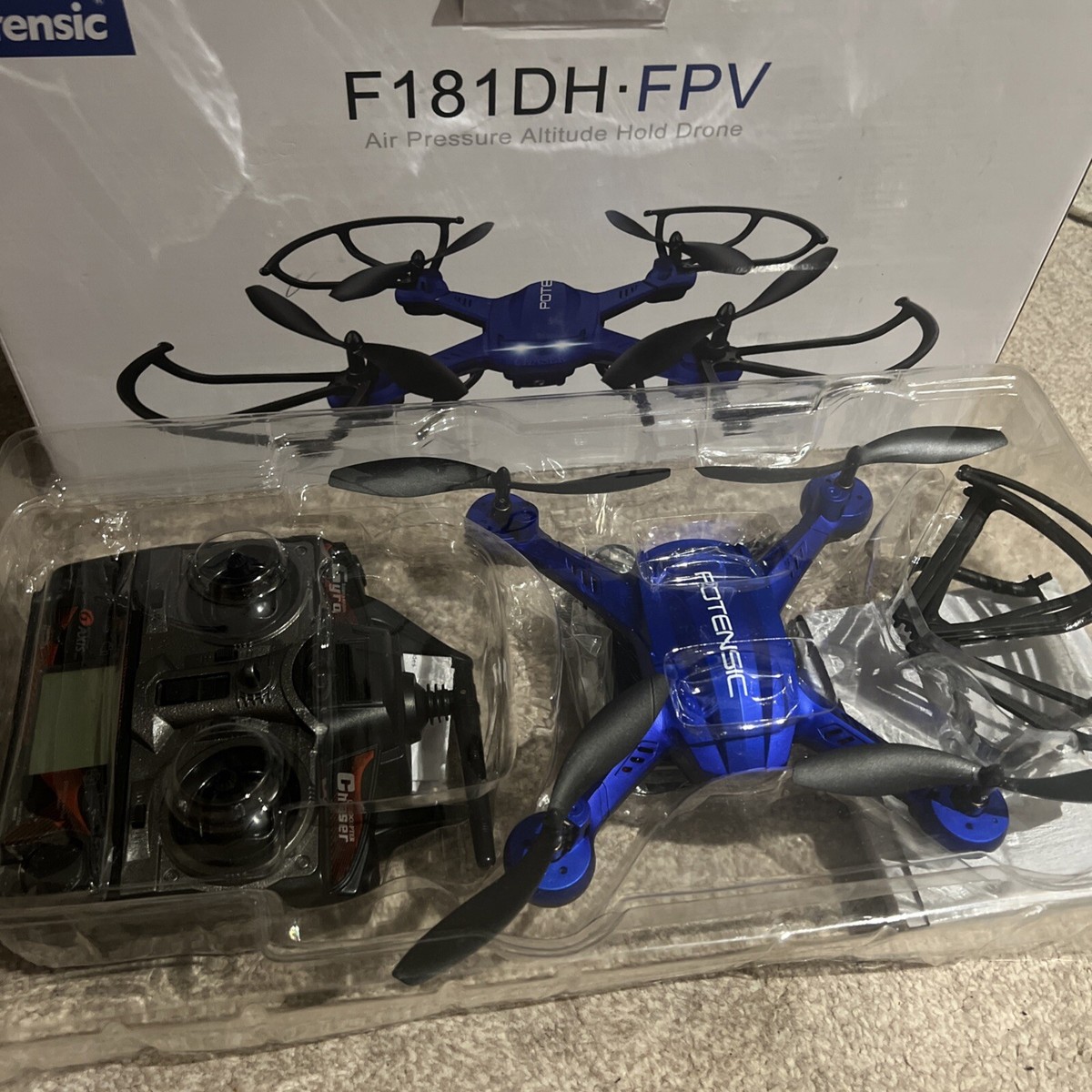 新品未使用　Potensic モニター付きドローン　FPV F181DH Fpv Drone 5.8 Ghz F181dh ドローン Potensic F181dh 液晶モニター付き