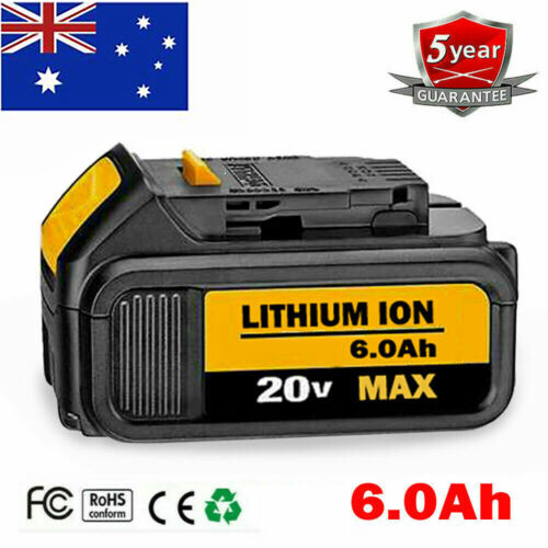 2X 8Ah/8000mAh Remplacement de la Batterie pour DeWalt 18V Batterie DCB182 DCB200 DCB180 DCB181 DCB182 DCB184 DCB201 DCB200 Batterie pour DeWalt 18V