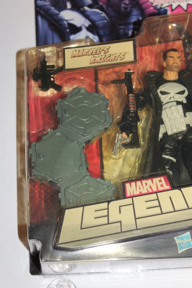 Marvel Legends Punisher White Skull Marvels Knights Epic Heroes MOC MISP HTF - Image 3 of 4