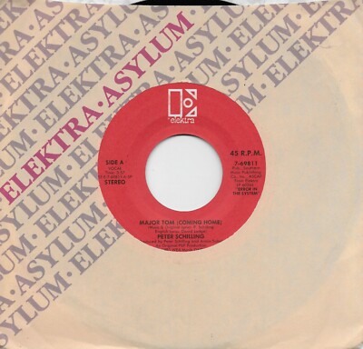 PETER SCHILLING  Major Tom (Coming Home) / Major Tom (Vollig Losgelost) 45 