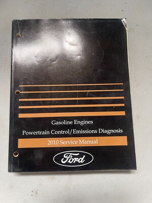 #ad 2010 Ford Gasoline Engine Powertrain Control Emission Diagnosis Service Manual $40.50