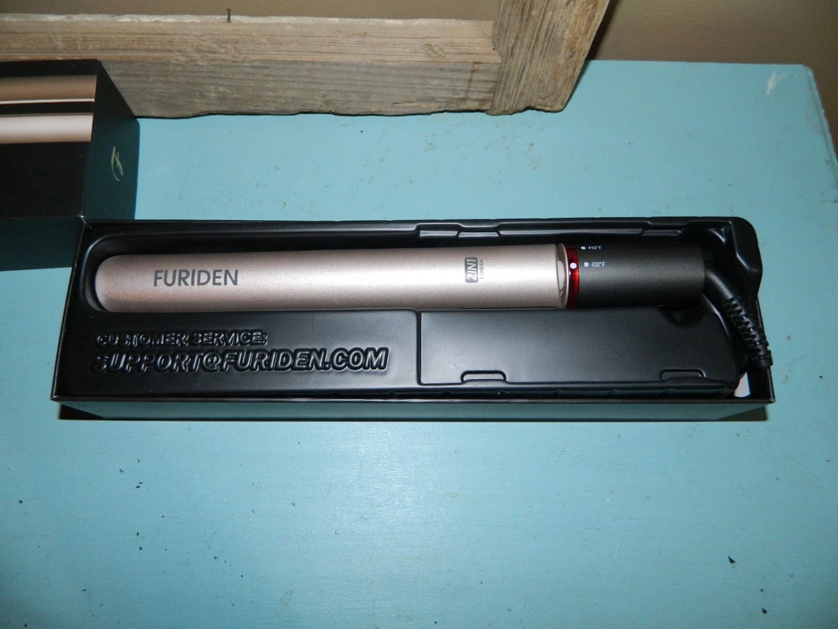 FURIDEN PRO Womens Hair Straightener and Curler 2 in 1 Curling