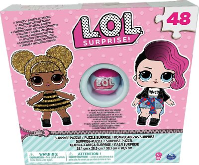 Spin Master Games Surprise 48 Piece Puzzle With Ball for