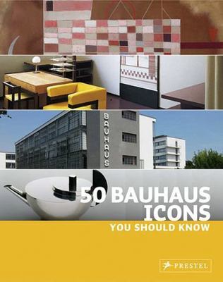 50 Bauhaus Icons You Should Know by Josef Strasser (2009, Trade Paperback)