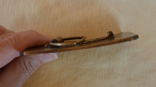 Brass Belt Buckle Hangtown Jerkline Sierra Humps Saddlebacks Horses REPAIR Reqd - Picture 8 of 8