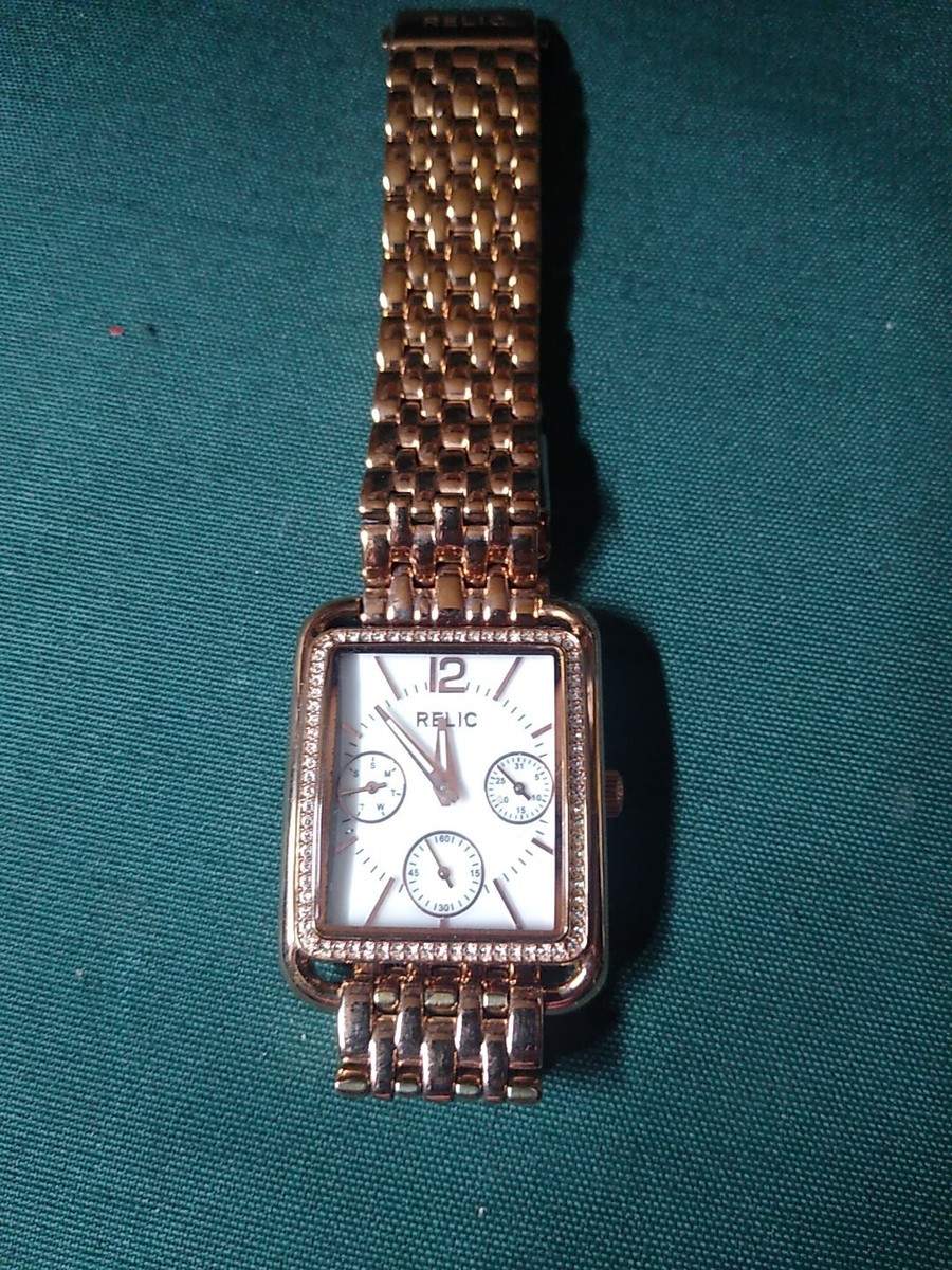 Relic Watch Gold Tone