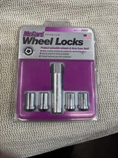 McGard 25257 Chrome Tuner Style Cone Seat Wheel Locks (M12 x 1.5 Thread Size) - 