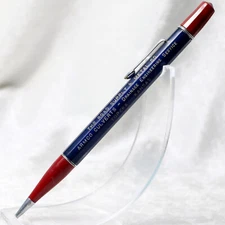 VTG 1930's DUR-O-LITE - Red & Blue- Mechanical Advertising Pencil Works Durolite