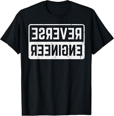 Programmer Reverse Engineer IT Developer Coding Men Women Gift Unisex T-Shirt