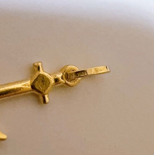 Ciondolo Ancora in ORO GIALLO 18KT 750% List. 165€ - Foto 5 di 5