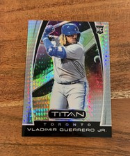 Vladimir Guerrero Jr. 2019 Panini Titan Hyper Prizm Holo /299 NRMT+ Rookie Jays!