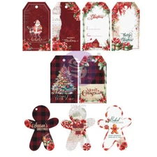 Merry Christmas Tags | 36 Pieces | Scrapbooking & Crafts | Prima Marketing