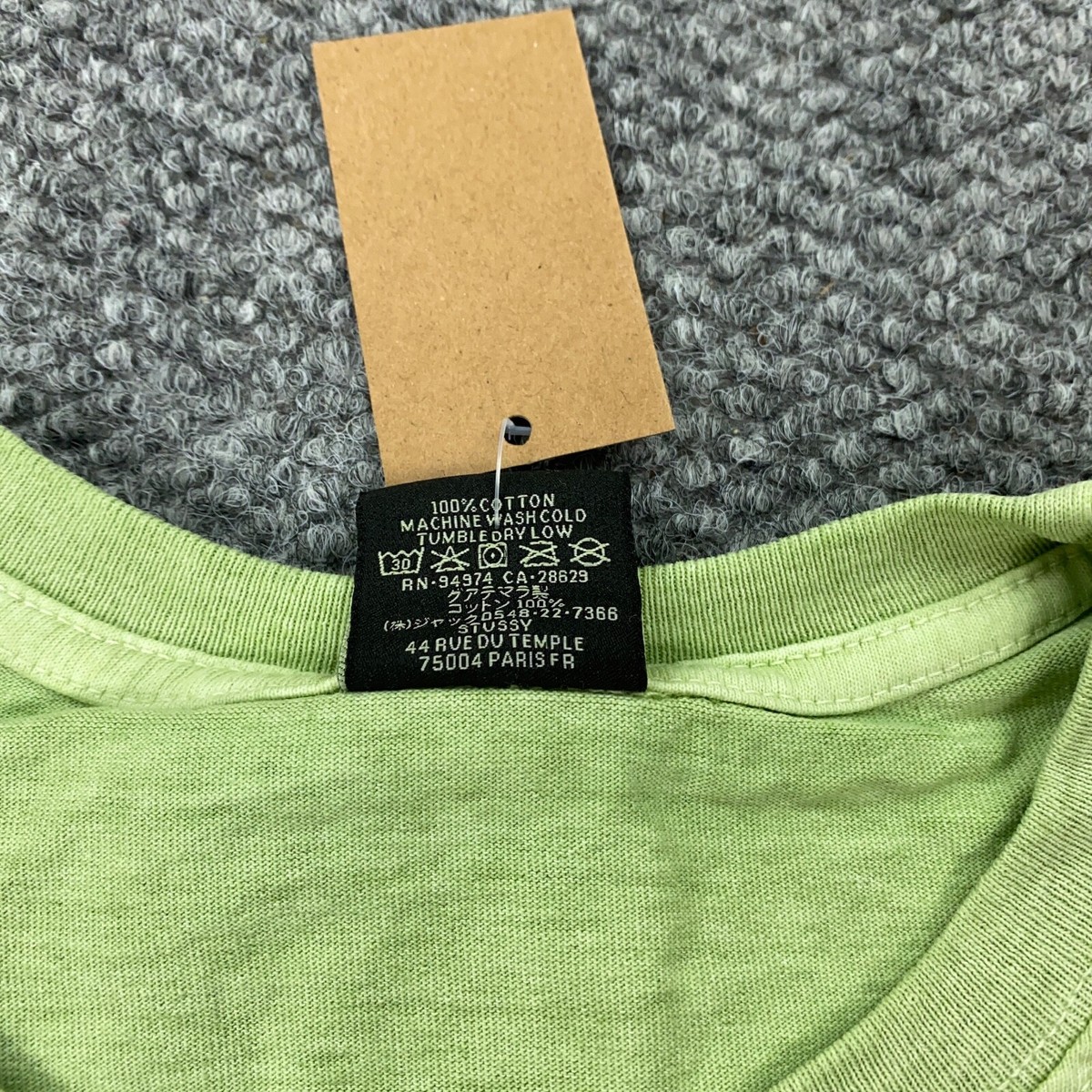 ★関税込★Stussy★BASIC STUSSY PIGMENT DYED LS TEE★Tシャツ Basic Stüssy Tee Pigment Dyed – Elm | Tees | Stüssy
