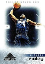 2001-02 Fleer Marquee #6 Michael Finley Dallas Mavericks