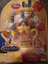 Disney Beauty And The Beast Miniature Tea Set