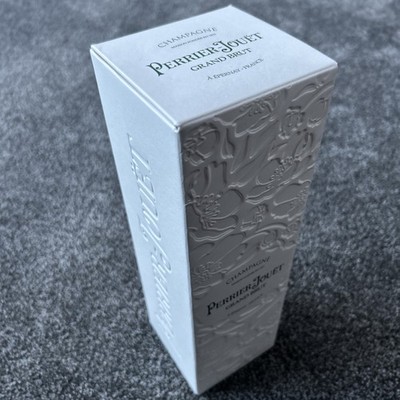 Perrier Jouet Grand Brut Champagner Leerkarton - Design mit floraler Gravur