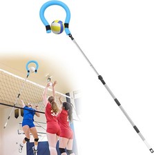 Adjustable Volleyball Spike Trainer with Question Mark Hook-Durable Lightweight