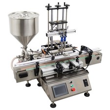 10-100ml Fully Automatic Double Head Paste Filling Machine 8mm Nozzle 110V 150W