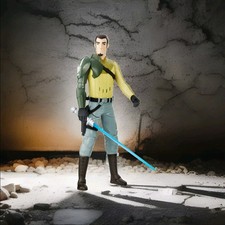 Disney Star Wars Rebels Kanan Jarrus Jedi Knight Figure Lightsaber Hasbro