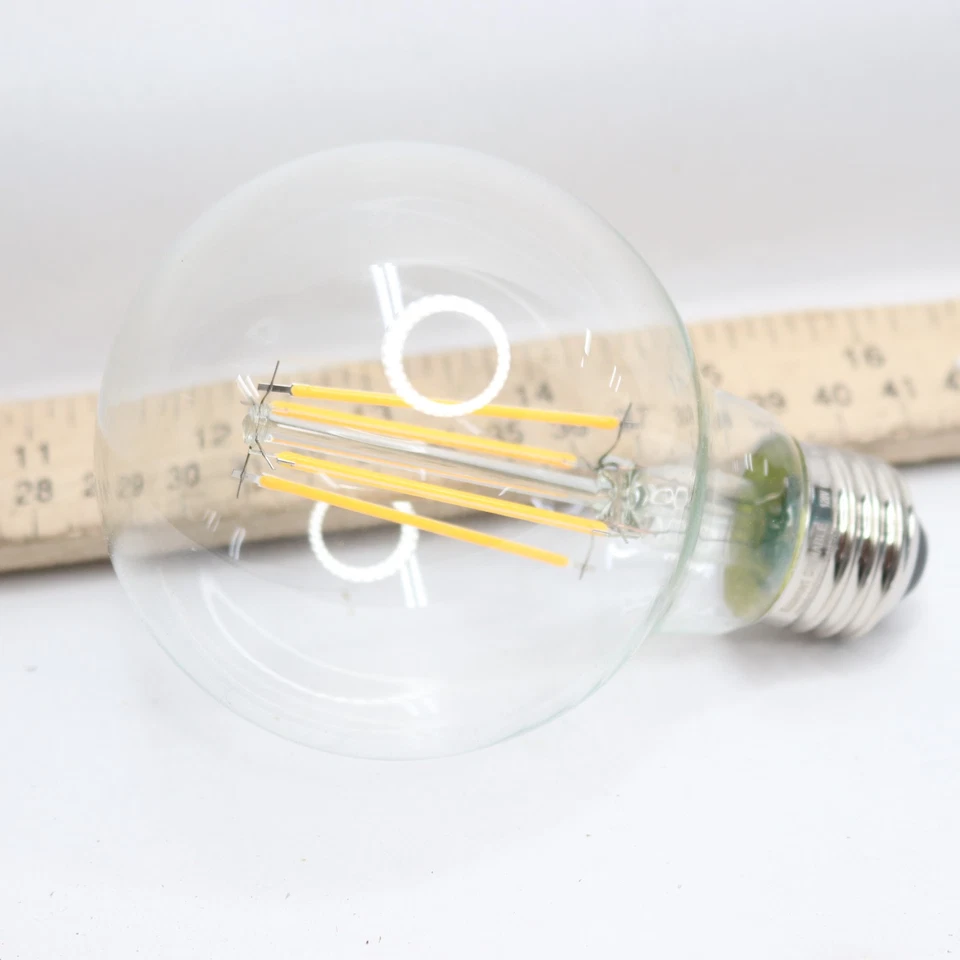 (3-Pk) Ecosmart Filament LED Vintage Edison Light Bulb Soft White 60W 1005183185 - Image 4 of 4