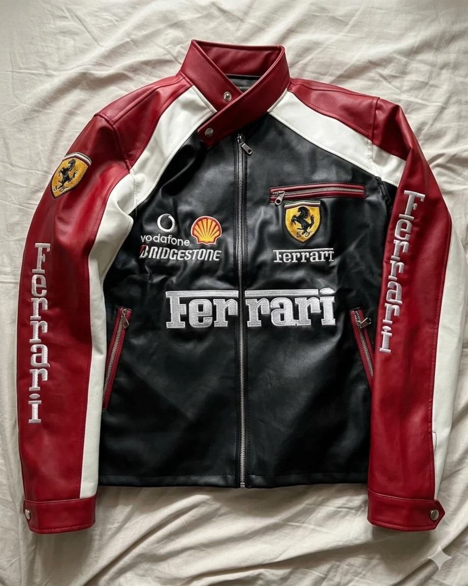 Ferrari Leather Outer Shell Jackets for Men for Sale | Shop New