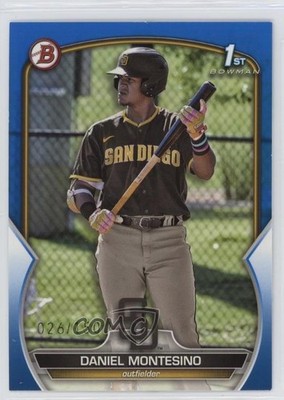 2023 Bowman Prospects Blue 26/150 Daniel Montesino #BP-114 11oh